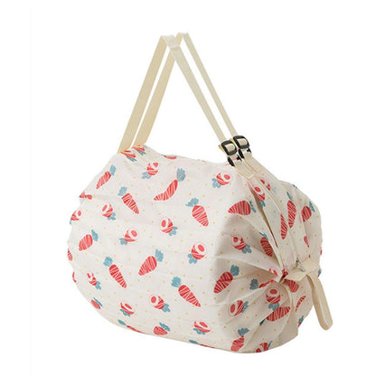 Large Foldable Eco-Friendly Shopping Bag Reusable Thickened Portable Travel Tote - 5