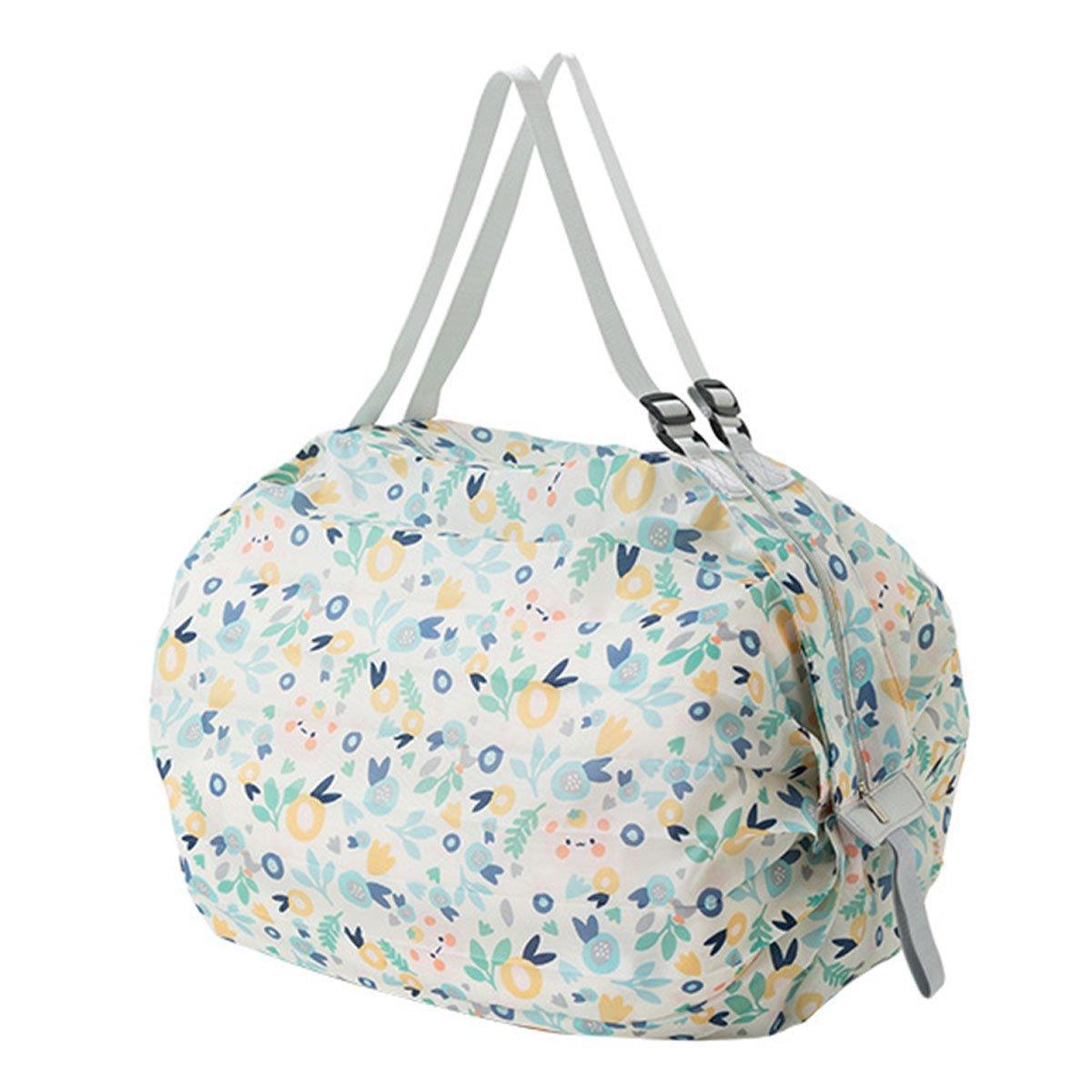 Large Foldable Eco-Friendly Shopping Bag Reusable Thickened Portable Travel Tote - 5