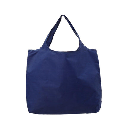 Large Multi Colour Waterproof Shopping Bag Foldable Portable Reusable Bag - Wine Red