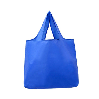 Large Multi Colour Waterproof Shopping Bag Foldable Portable Reusable Bag - Wine Red