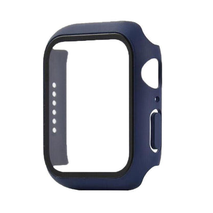 For Apple Watch iWatch Series SE 6 5 4 3 2 1 Case Full Glass Cover 38mm - Green.