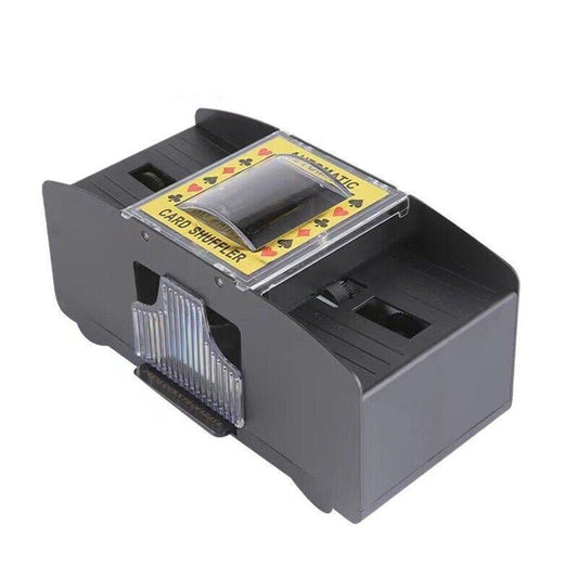 2 Deck Automatic Card Shuffler for Poker Casino Home Game Use.