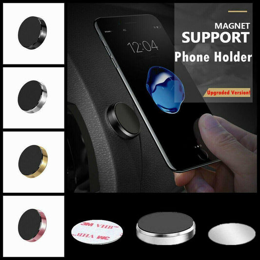 Universal Dashboard Phone Holder Car Mount Stand with Secure Grip - Silver *2.