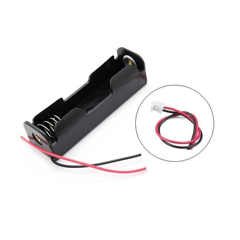 8 Pack 18650 Single Battery Holder Case Rechargeable 18650 Wire Lead Lithium.