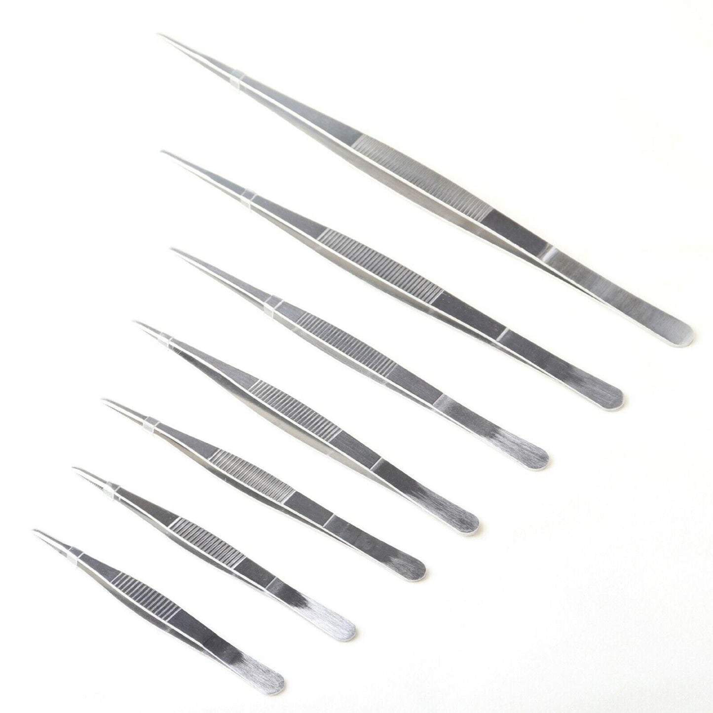 Kitchen Tweezers Silver Garden Tweezer For Professional Use Craft Home Long Au - CR 30cm