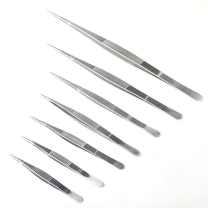Kitchen Tweezers Silver Garden Tweezer For Professional Use Craft Home Long Au - CR 30cm