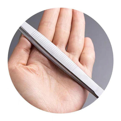 Kitchen Tweezers Silver Garden Tweezer For Professional Use Craft Home Long Au - CR 30cm