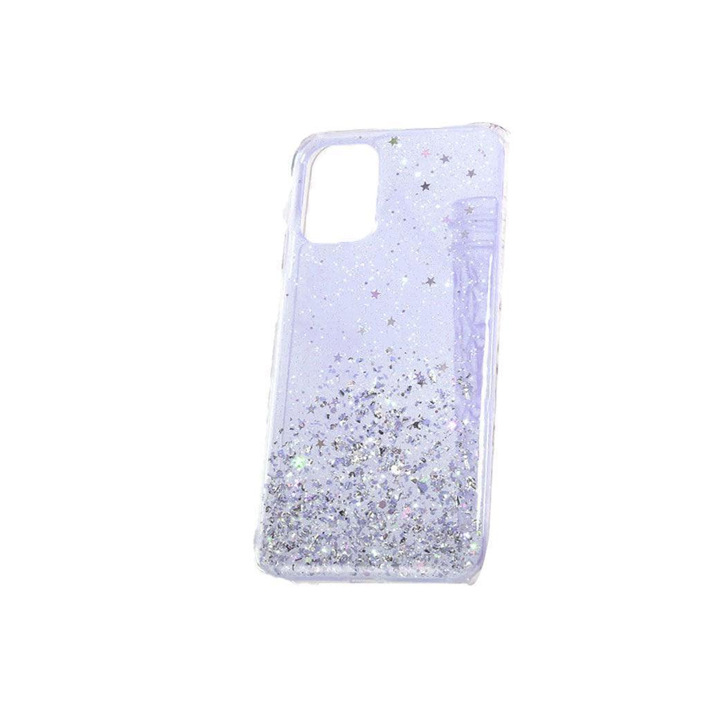 For Samsung Galaxy S20 Fe S21 Ultra S20 Shockproof Bling Glitter Soft Case Purple - For Samsung Note20.