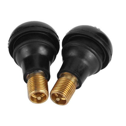 10x TR412 Car Auto Snap In Tyre Valve Rubber Tubeless Short Valve Stems.