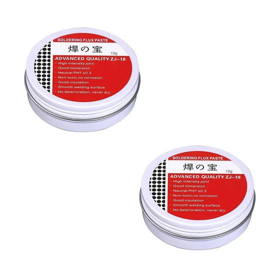 2X 10g Soldering Flux Paste Pcb Rosin Welding Diy High Intensity Solder Zj-18.