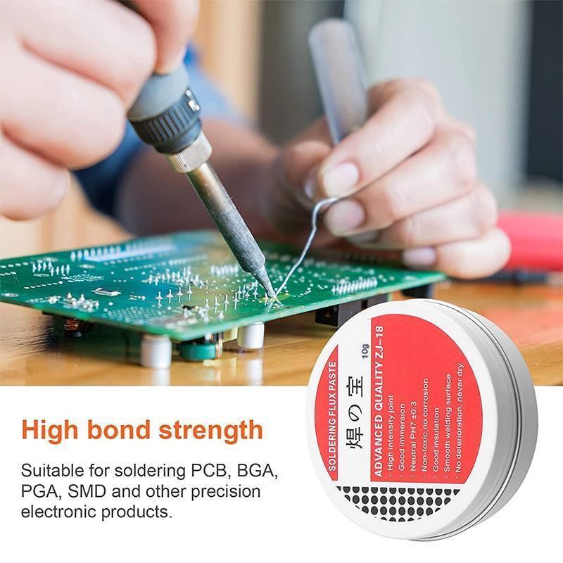 2X 10g Soldering Flux Paste Pcb Rosin Welding Diy High Intensity Solder Zj-18.