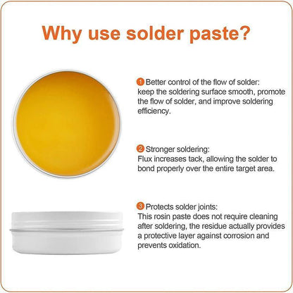 2X 10g Soldering Flux Paste Pcb Rosin Welding Diy High Intensity Solder Zj-18.