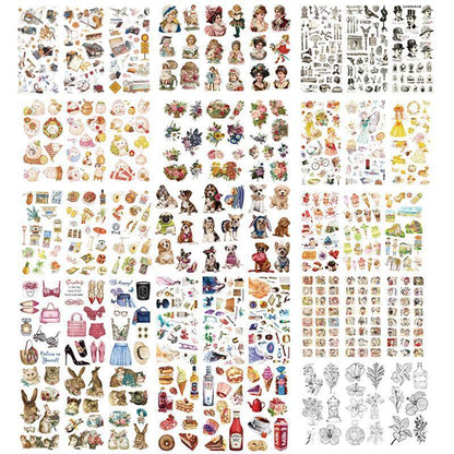 15-Style Creative Student Graffiti Sticker Set Small Fresh Sticker - K-Dogs.