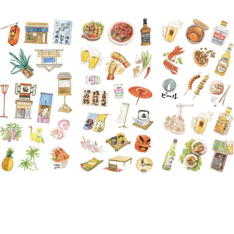 15-Style Creative Student Graffiti Sticker Set Small Fresh Sticker - K-Dogs.