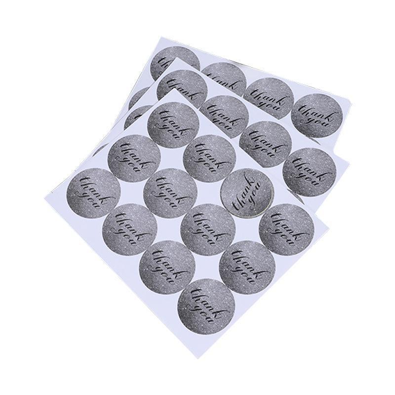 UP TO 80PCS Stickers Labels Thank You Stickers Gift Wrapping Craft Scrapbook DIY - 12*5PCS Style 12.