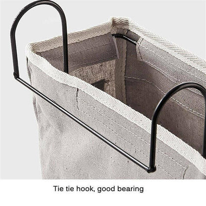 Hanging Bedside Storage Caddy with Pockets for Bunk Bed Dorm Couch Organizing - Pink.