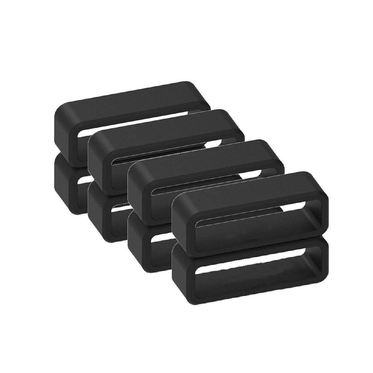 4/8pcs Watch Silicone Gel Ring Bracelet Rubber Bands for Men Women Fashion - 18mm-4pcs