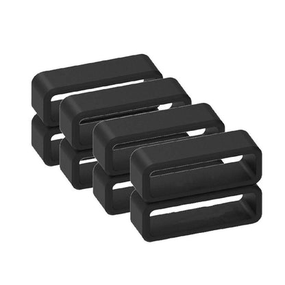 4/8pcs Watch Silicone Gel Ring Bracelet Rubber Bands for Men Women Fashion - 18mm-4pcs