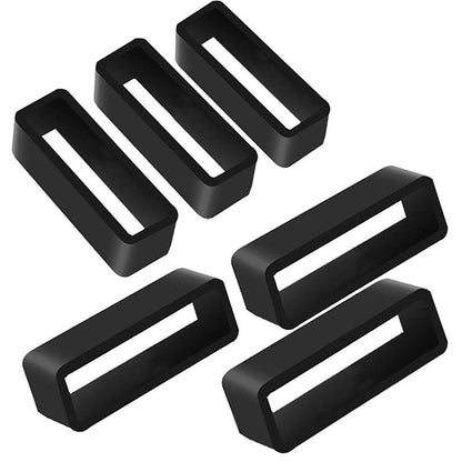 4/8pcs Watch Silicone Gel Ring Bracelet Rubber Bands for Men Women Fashion - 20mm-8pcs