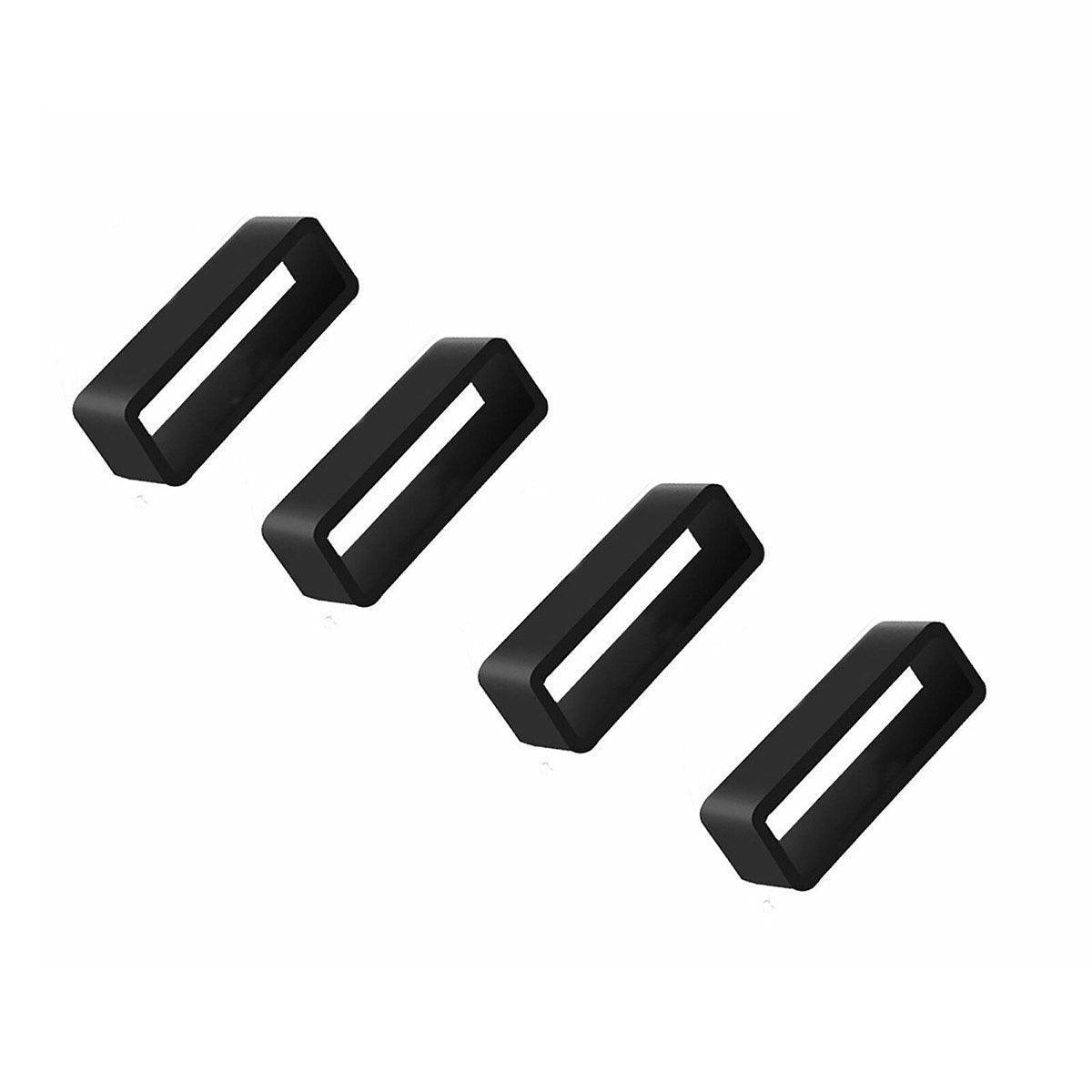 4/8pcs Watch Silicone Gel Ring Bracelet Rubber Bands for Men Women Fashion - 20mm-8pcs