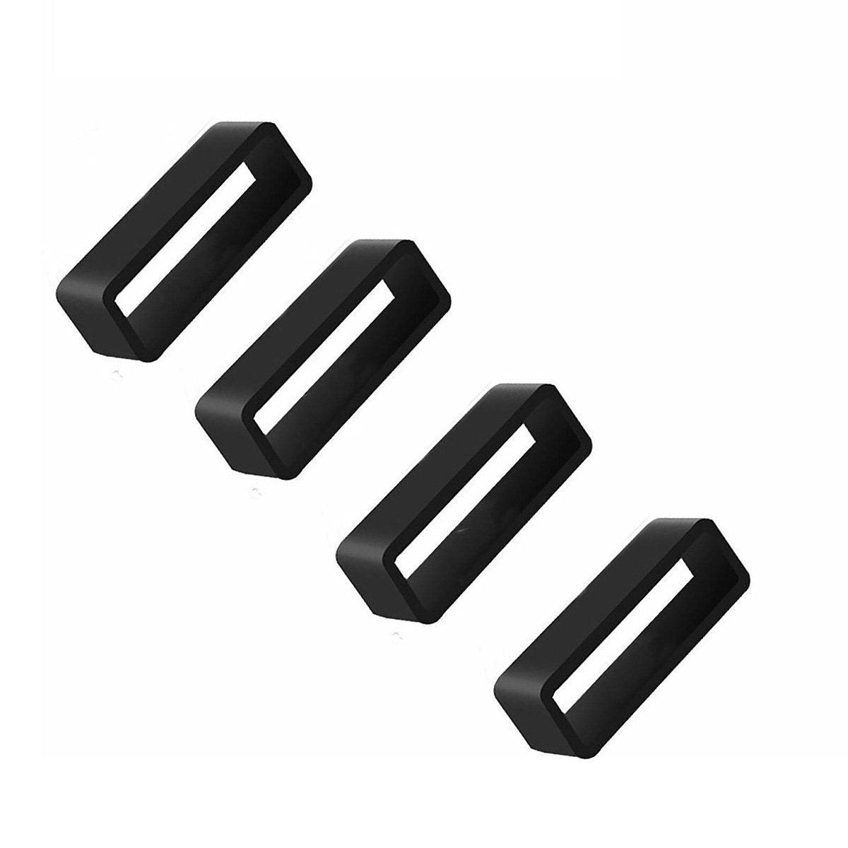 4/8pcs Watch Silicone Gel Ring Bracelet Rubber Bands for Men Women Fashion - 20mm-8pcs