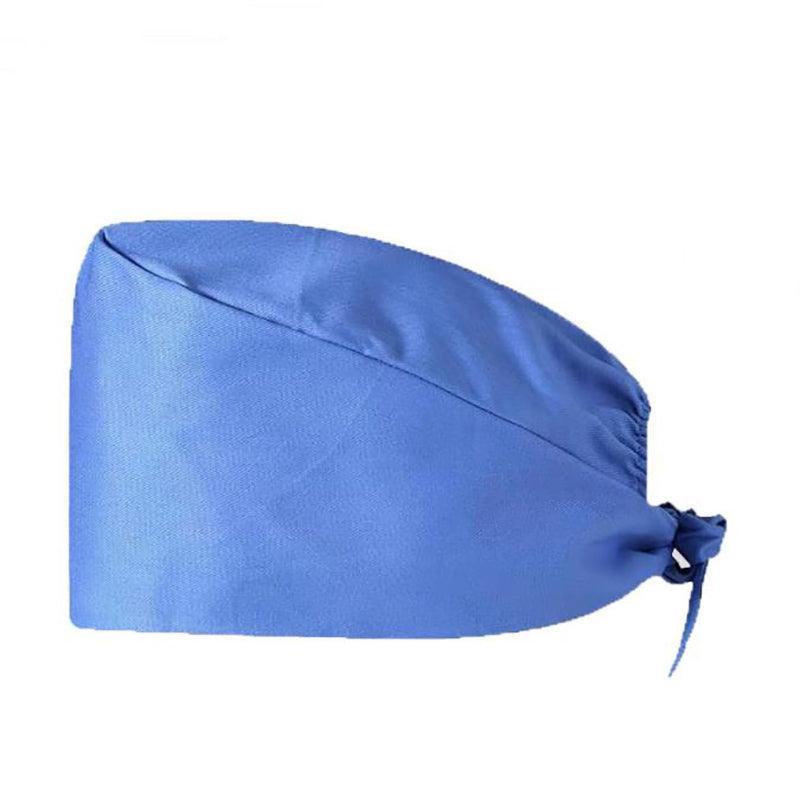 100% Cotton Unisex Surgical Scrub Cap for Doctors & Nurses - Purple