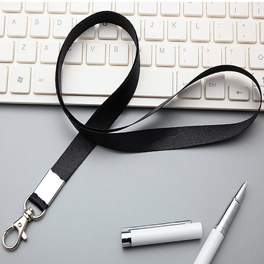 Neck Strap with Clip for ID Badge Name Tag Card Holder Lanyard - Light Green