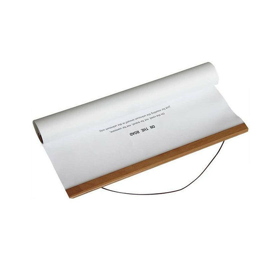 Teak Wooden Poster Frame 31â61cm Wall Art Scroll Hanger Picture Frame Clamp Holder - 51CM.