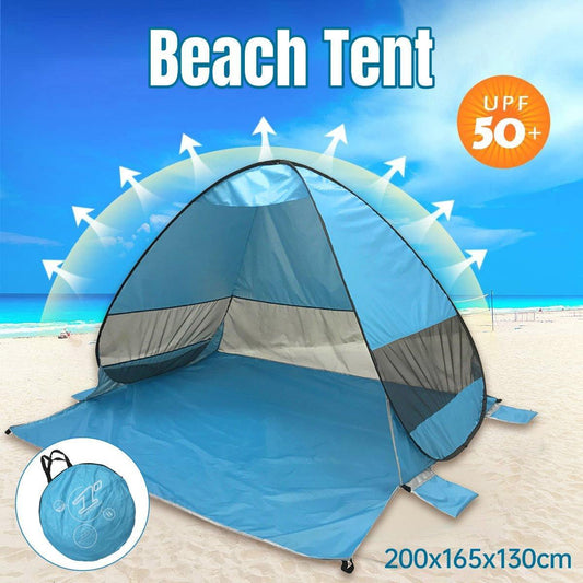 Automatic Pop Up Beach Tent UV Protection Portable Sunshade Shelter Outdoor.
