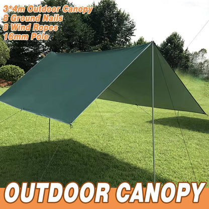 Portable Outdoor Camping Canopy Tent Sun Shelter Shade for Picnic Beach Events.