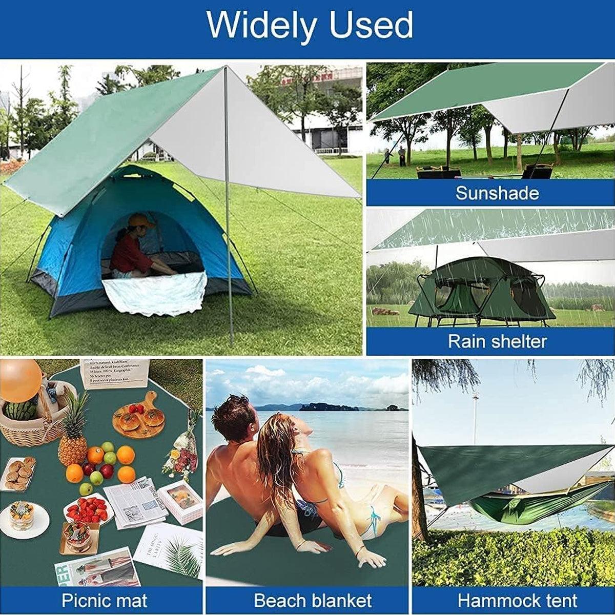 Portable Outdoor Camping Canopy Tent Sun Shelter Shade for Picnic Beach Events.