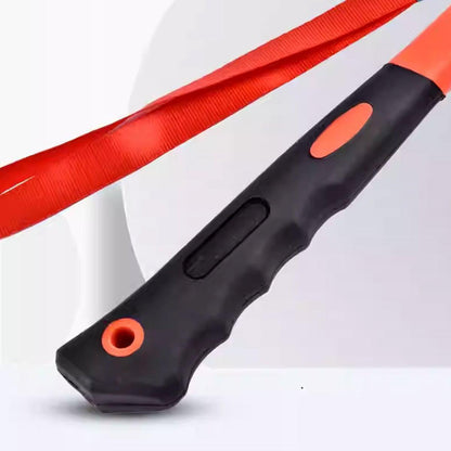 Outdoor Camping Hammer Tent Stake Puller Ground Hammer Heavy Duty Camping Tool - Orange.