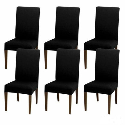 6X Stretch Chair Cover Seat Covers Spandex Washable Banquet Wedding Party Decora - Lake Blue