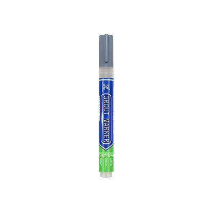 6Colours Tile Repair Pen Styling Wall Gap Grout Refresher Marker Bathroom - Light Grey