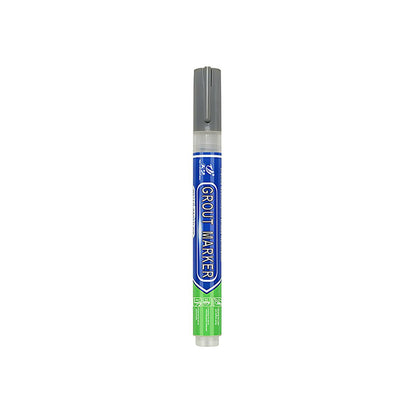 6Colours Tile Repair Pen Styling Wall Gap Grout Refresher Marker Bathroom - Light Grey