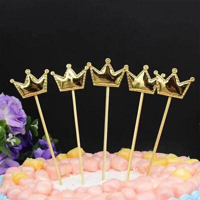 Happy Birthday Acrylic Cake Topper Cake Decoration Golden Silver Party - Gold-Double Heart Birthday