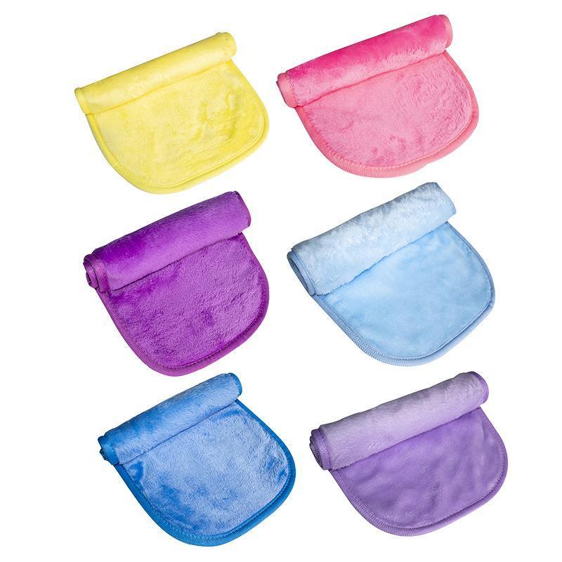 Microfibre Makeup Remover Towel Soft Face Cleaning Cloth Reusable Eraser 40x20cm - Dark Purple