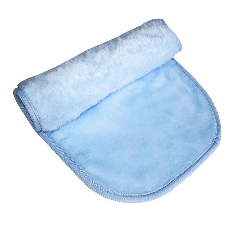 Microfibre Makeup Remover Towel Soft Face Cleaning Cloth Reusable Eraser 40x20cm - Light Blue