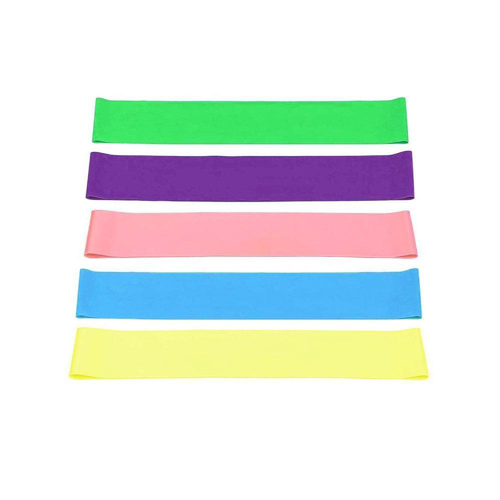 1.5m Elastic Yoga Stretch Resistance Bands Exercise Fitness Band Theraband - Yellow.