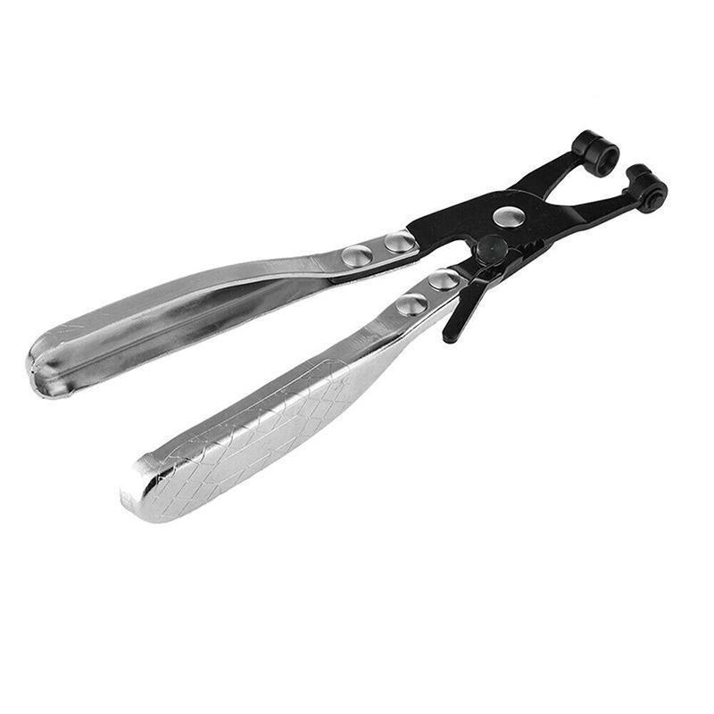 45 Degree Water Pipe Hose Clip Pliers Clamp Swivel Drive Jaw Locking Removal Tool.