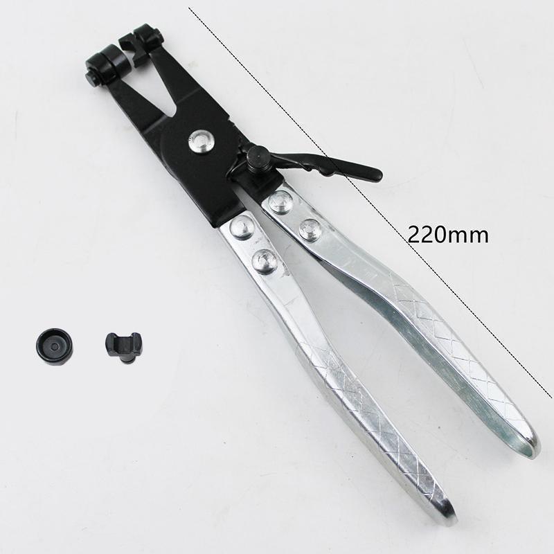 45 Degree Water Pipe Hose Clip Pliers Clamp Swivel Drive Jaw Locking Removal Tool.