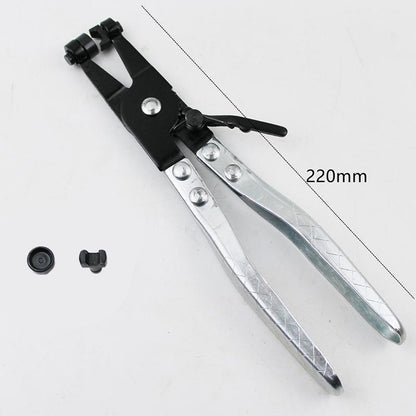 45 Degree Water Pipe Hose Clip Pliers Clamp Swivel Drive Jaw Locking Removal Tool.