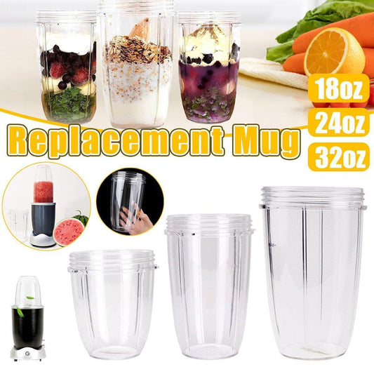 Blender Cups 32OZ 24OZ 18OZ Replacement Accessories Juicer Ice Crushing Blades - 18oz.
