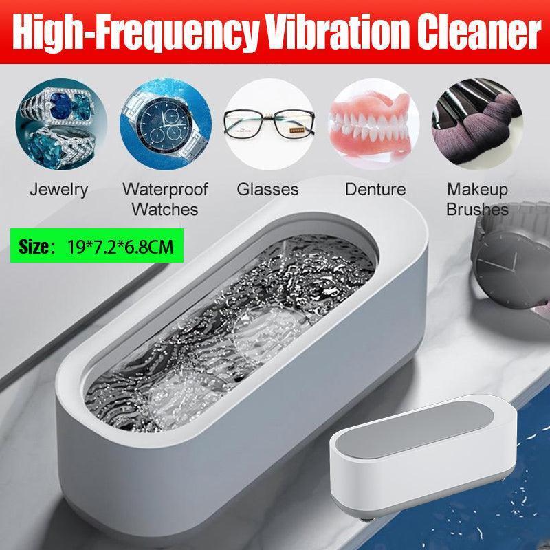 Sonic Wave Jewelry Glasses Watch Cleaner Tank Portable 300ml.