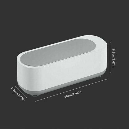 Sonic Wave Jewelry Glasses Watch Cleaner Tank Portable 300ml.