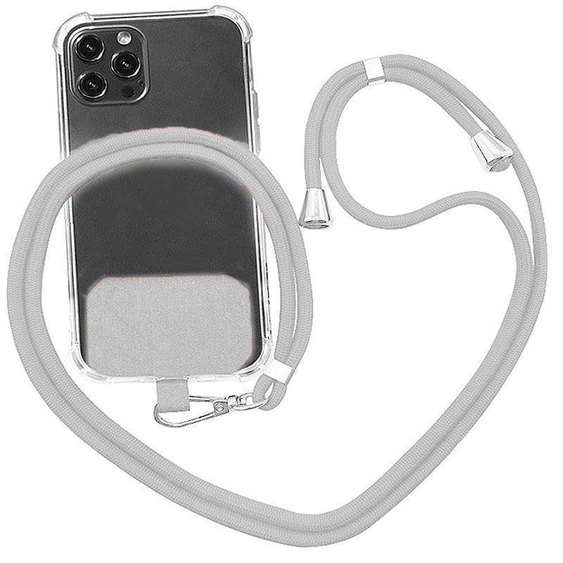 Adjustable Phone Lanyard with Patch for Most Cases Neck Strap Holder - Green.