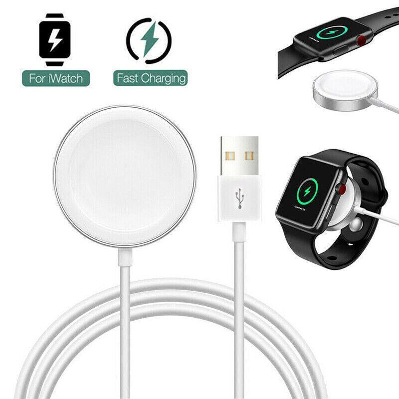 Apple Watch Iwatch Series 6/5/4/3/2/1 Magnetic Charger Usb / Type-C Charging Cable - USB 1PC.