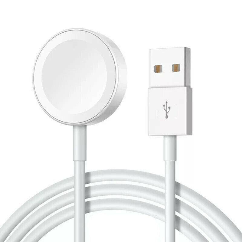 Apple Watch Iwatch Series 6/5/4/3/2/1 Magnetic Charger Usb / Type-C Charging Cable - USB 1PC.