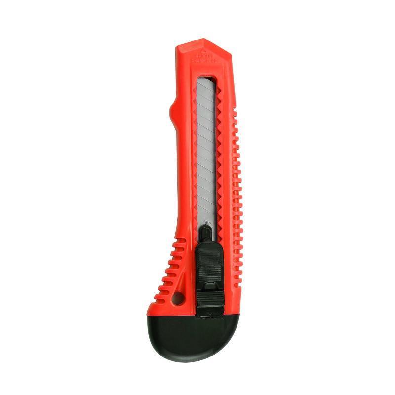 1/2/3PCS Utility Stanley Knife With Blades Blade Retractable Heavy Duty Box Cutter - 3Colour