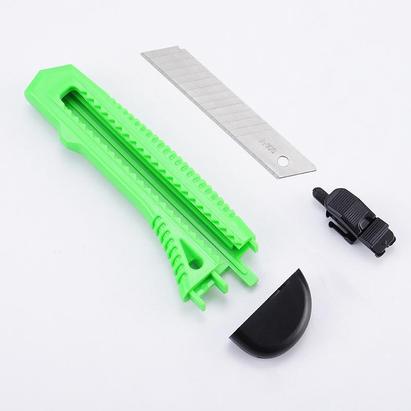 1/2/3PCS Utility Stanley Knife With Blades Blade Retractable Heavy Duty Box Cutter - Red-1PC
